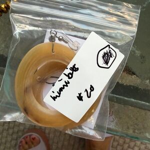Mimi’s horn earrings
